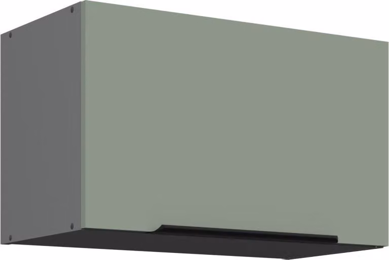 Cappa aspirante LUNARA - larghezza 60 cm, verde / antracite
