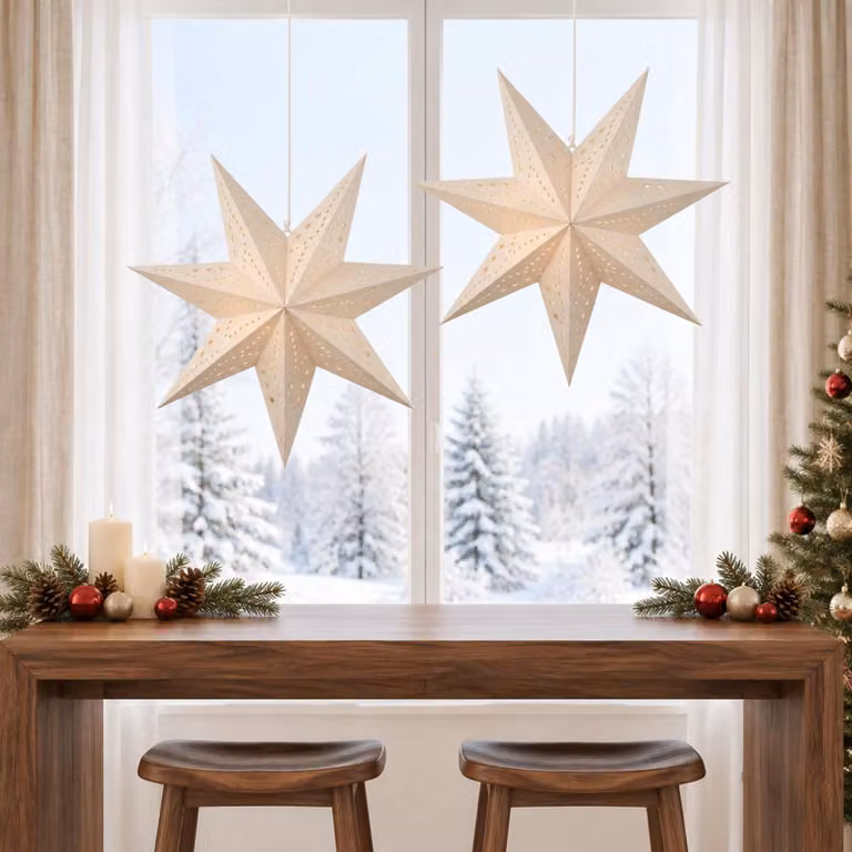 vidaXL Illuminazione Natalizia RAAHE 2 pz 10 LED Bianco caldo