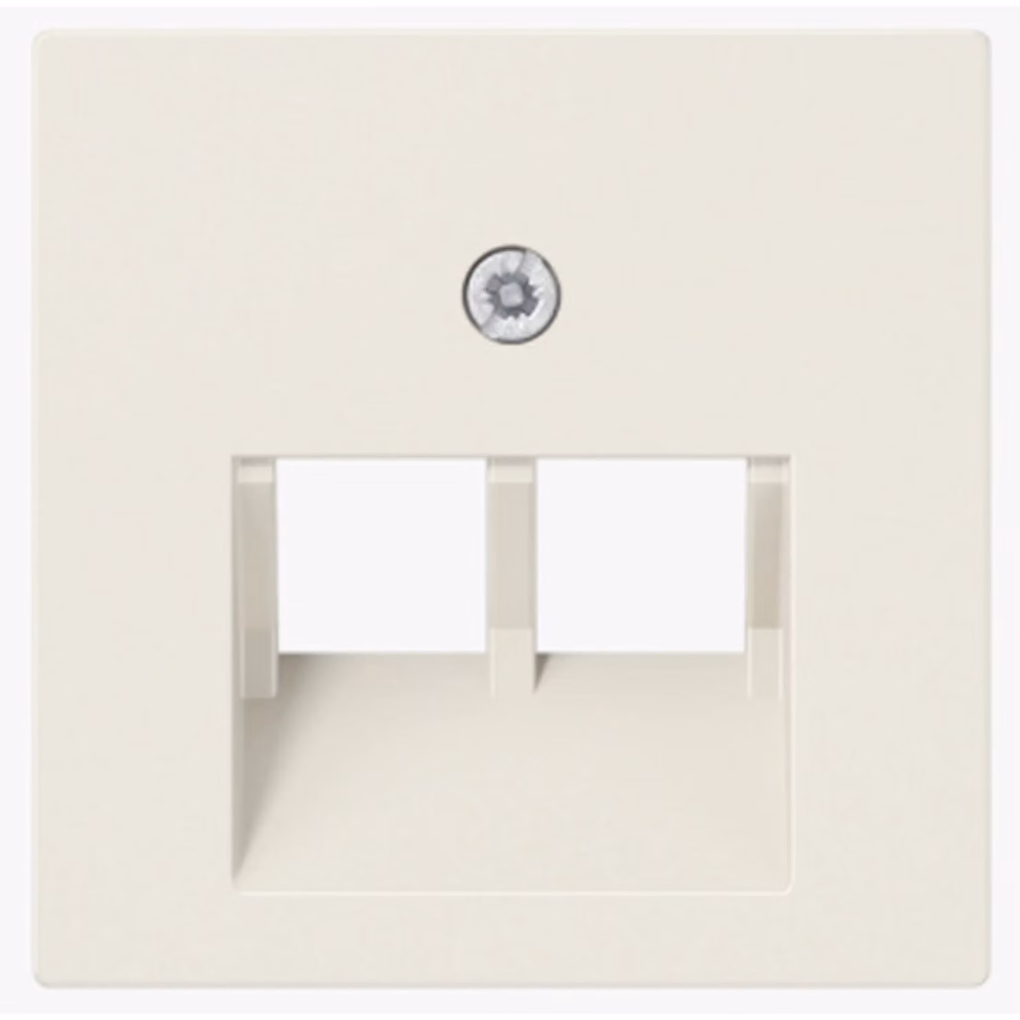 Jung Copertura per scatole di derivazione IAE/UAE 2x8 poli Jung A 569-2 bianco, 1 pz.