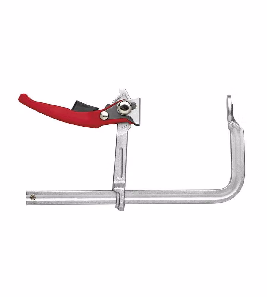 Fervi Morsetto acciaio temperato cricchetto 300 x 140 mm 500 Kg