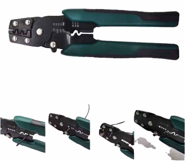 Pinza crimpatrice, multifunzione, design compatto, TL