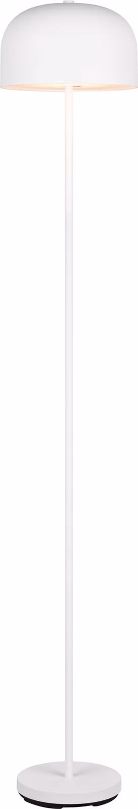 Lampada da terra a LED, touch dimmer, batteria ricaricabile, USB, bianco, H 147 cm