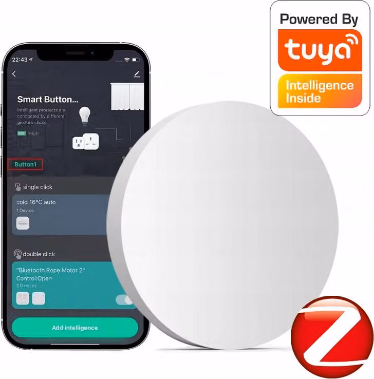 RTX 1G: telecomando intelligente con 3 scene, ZigBee e Tuya
