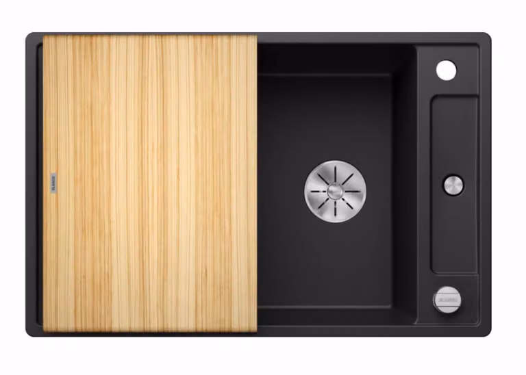 BLANCO AXIA III 45 S SILGRANIT nero