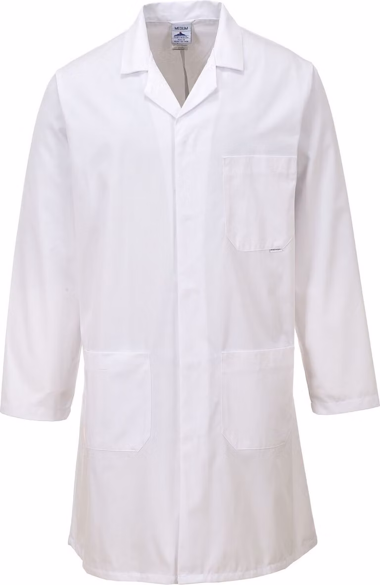 Abbigliamento da lavoro PORTWEST 2852 bianco Cappotto da lavoro XXL