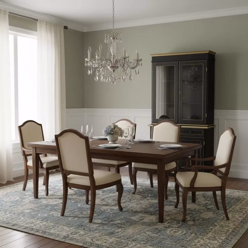 Cristalliera Shabby Chic Mobili 2G in Legno Nero con Decorazioni Oro e Vetro L: 105 cm, P: 42 cm, H: 206 cm – 2