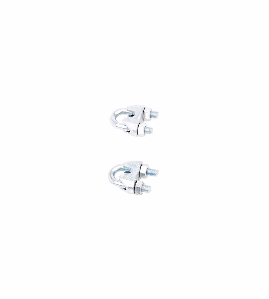 Acciaio Inox Morsetto A Cavallotto 170x55 mm Fissaggio Funi e Fili
