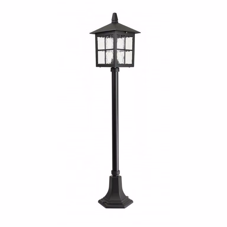 Lampada classica a stelo per esterni 106 cm 1xE27 nero IP43 SU-MA Venice K 5002/2/KW