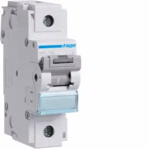 Interruttore automatico unipolare 15 kA, curva C, 125 A, 1,5 moduli