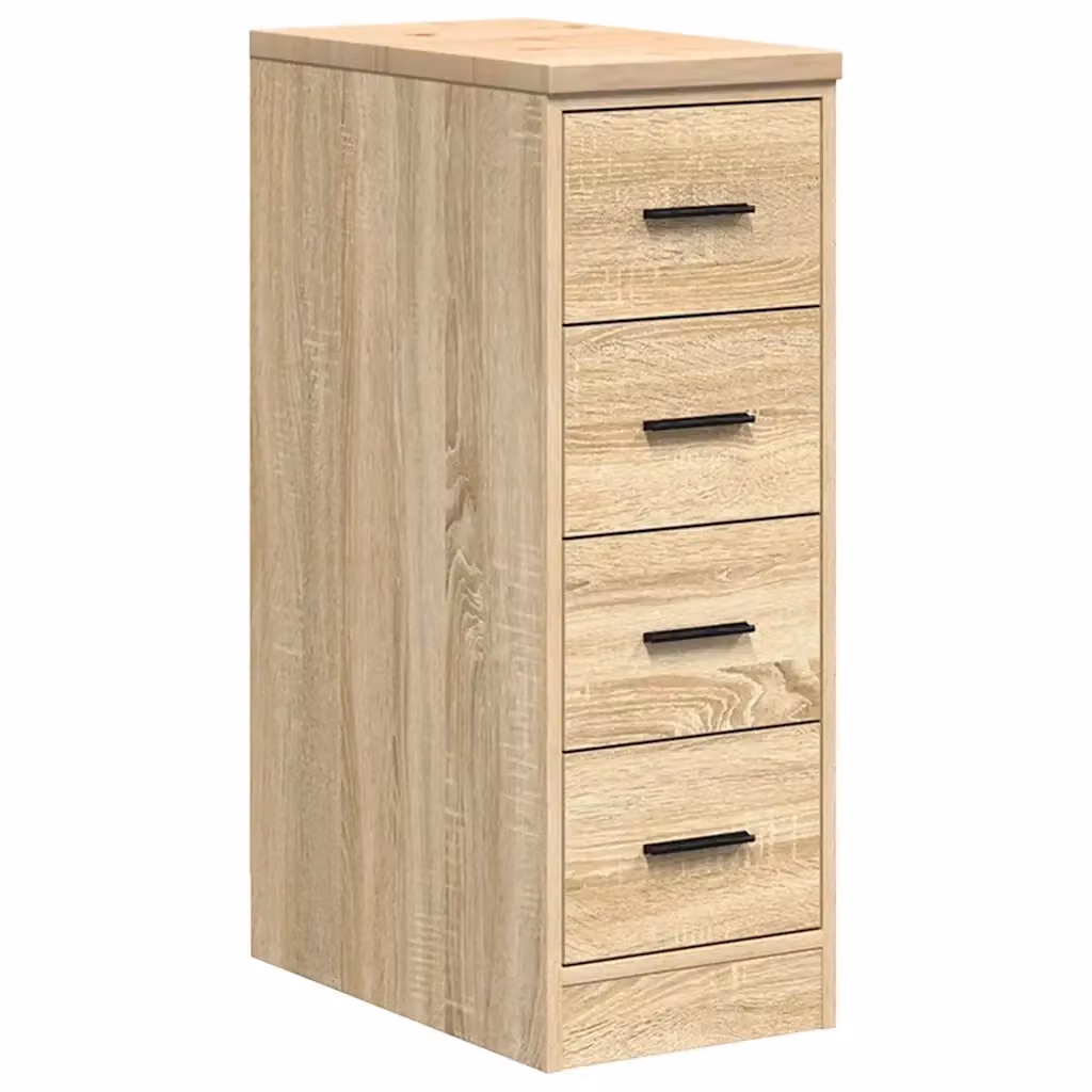 Armadietto da garage vidaXL in legno color rovere sonoma, montabile a parete, L: 51 cm, P: 30 cm, H: 85 cm – 2