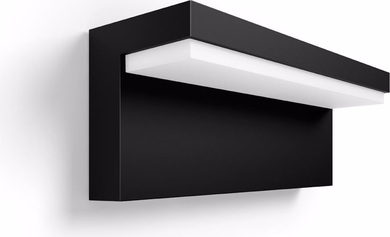 Philips Hue White and Color ambiance Nyro Lampada Smart a muro Nero
