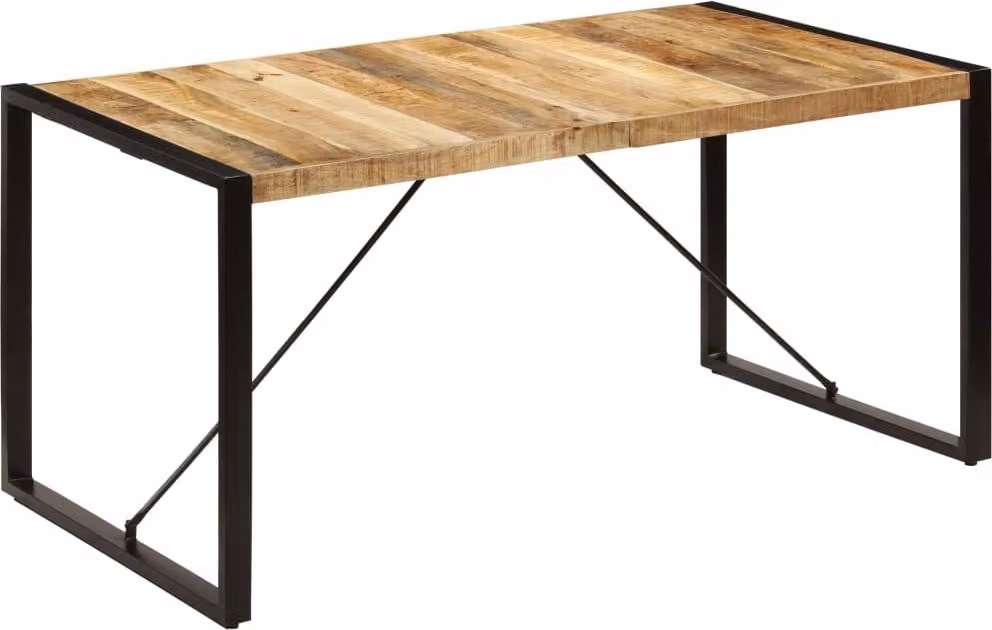 Maison Exclusive - Tavolo da pranzo 160x80x75 cm in legno massello di mango