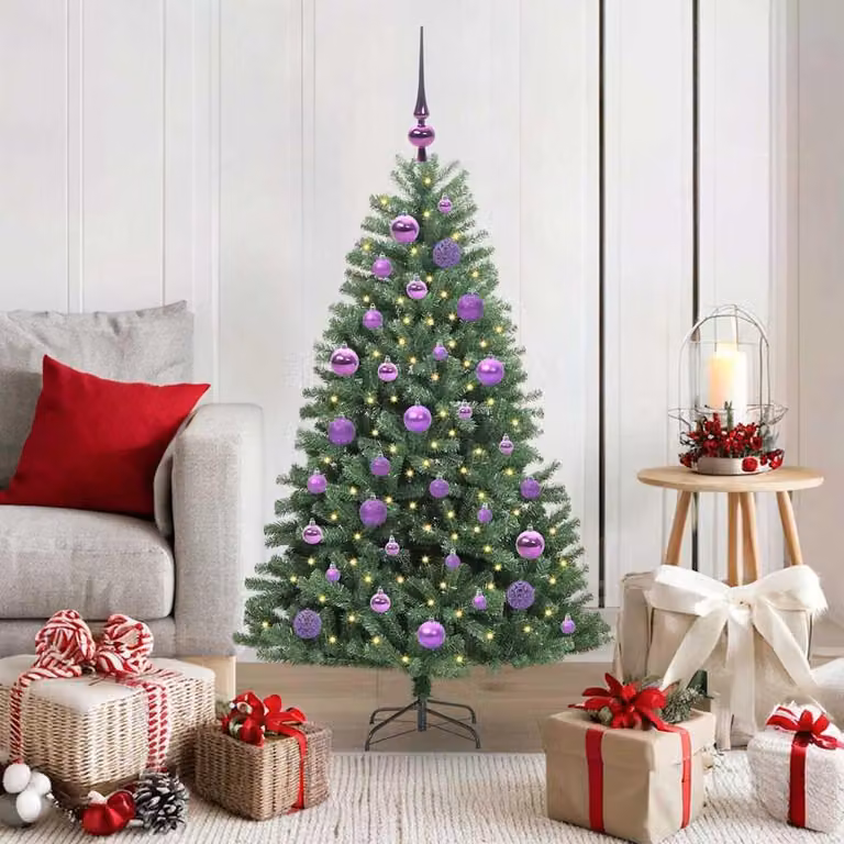 Maison Exclusive - Albero di Natale artificiale pieghevole, verde, 120 cm