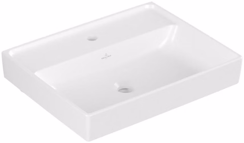 Villeroy & Boch Collaro lavabo, 1 trou pour robinet, sans trop-plein, 550x440mm, 4A3356RW, 4A3356RW