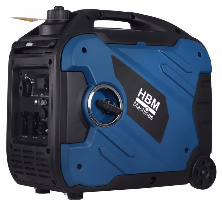 Generatore inverter HBM con motore a benzina da 174 cm³, 230 V, 4200 W