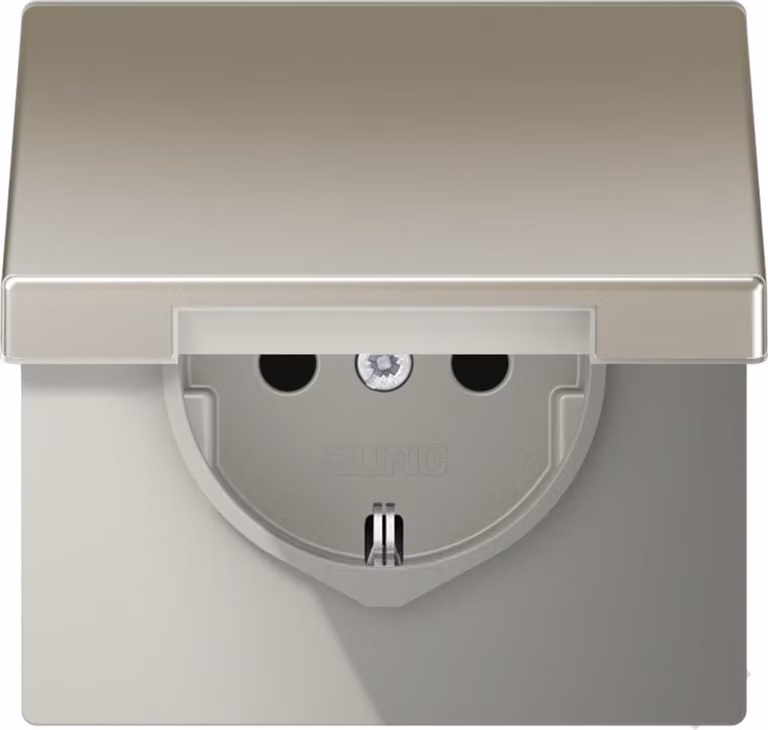 Presa Jung SCHUKO, acciaio inox ES 1520 KL