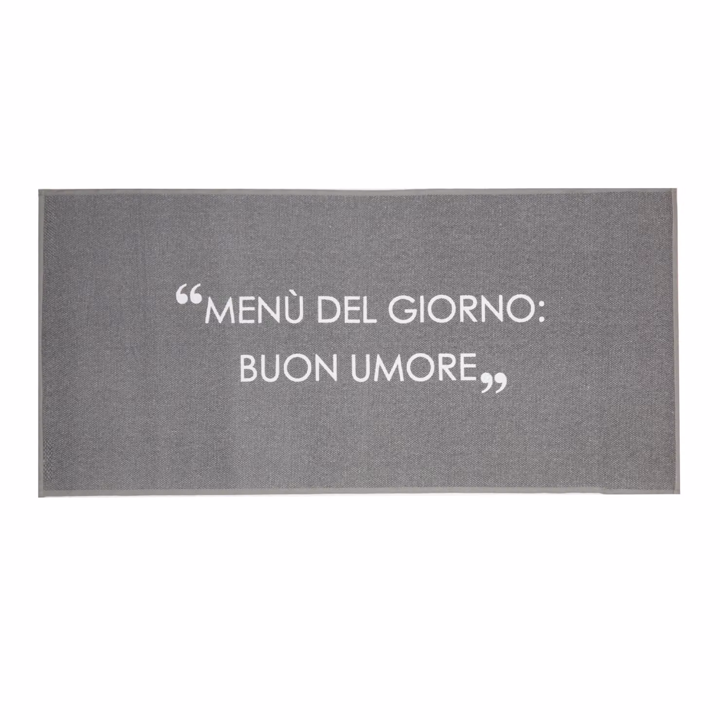 Tappeto da cucina Quotes Kasanova colore antracite L: 120 cm, P: 57 cm – 2
