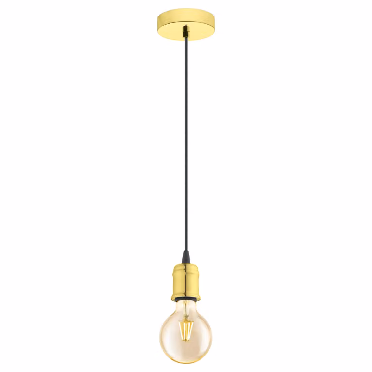 Lampada a sospensione Yorth in ottone Eglo 32538