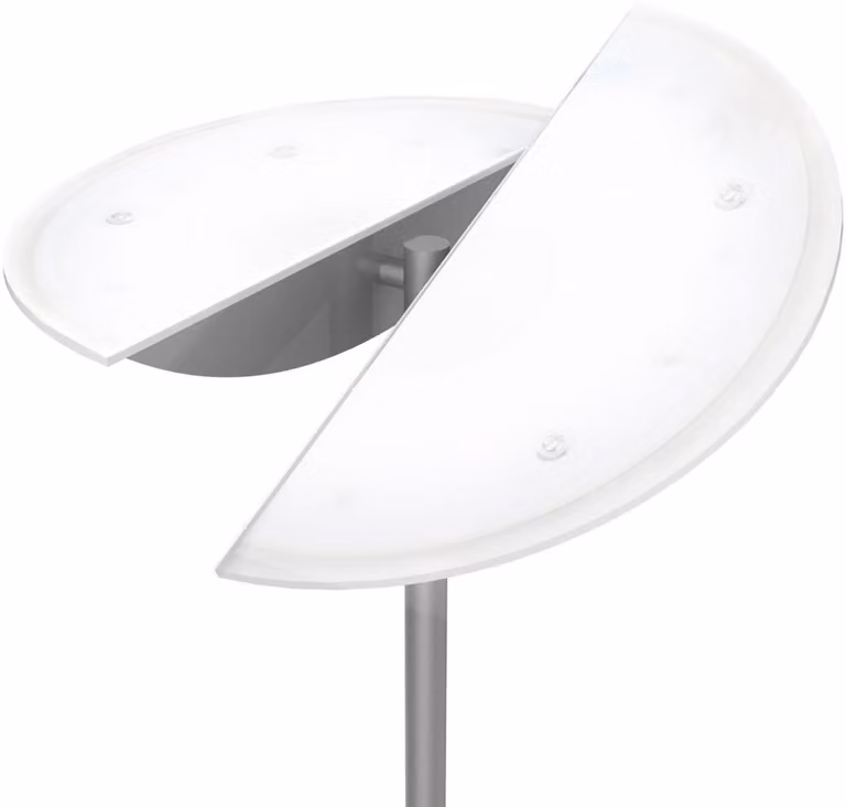 Unilux ZELUX Lampada da soffitto a LED - argento