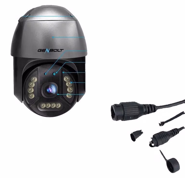 Telecamera Wi-Fi per esterni, risoluzione 4K, tracciamento automatico, GB213V