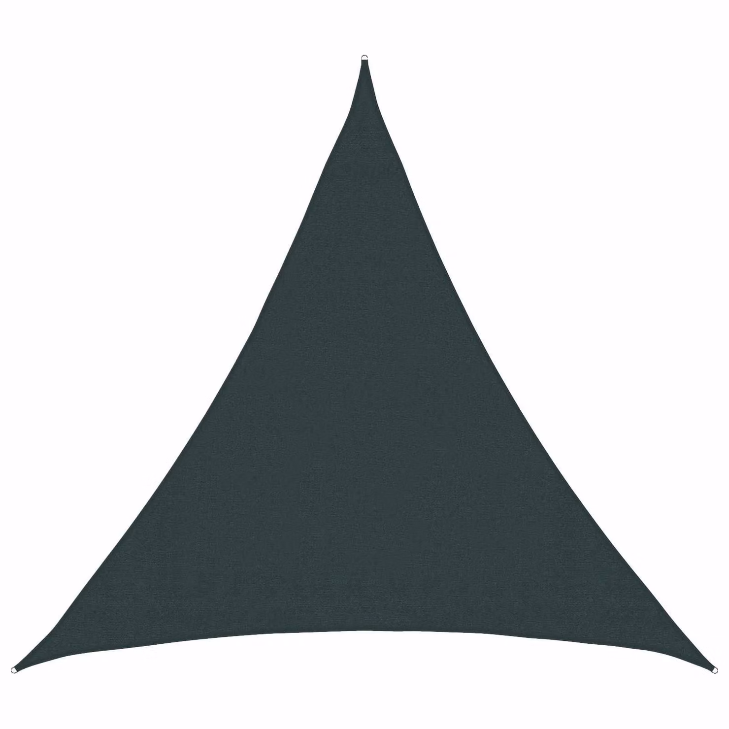 Telo Ombra Triangolare vidaXL in HDPE Verde Scuro L/P/H: 2 x 2 x 2 m