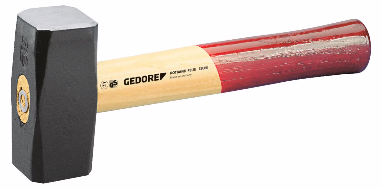Martello Gedore con manico in hickory, 1000 g 20 H-1000