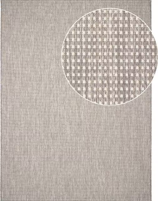Tappeto Navona grigio per interni ed esterni, L: 340 cm, P: 240 cm