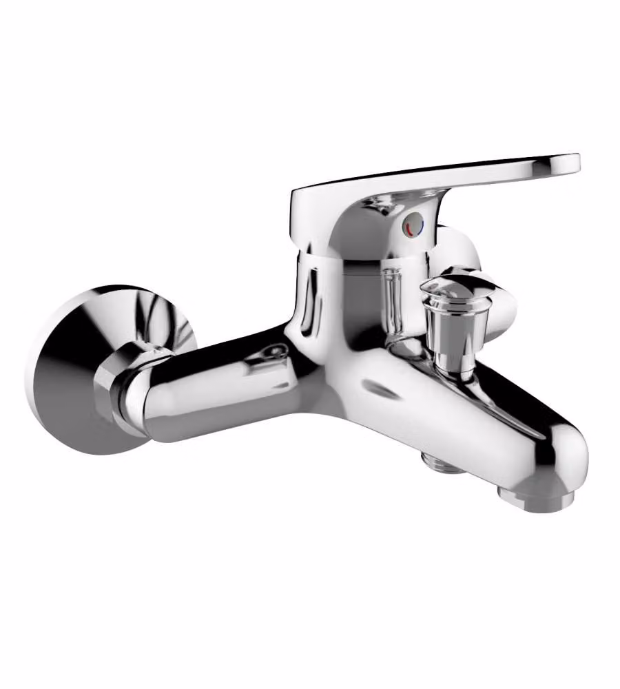 Idrobric Rubinetto Miscelatore Vasca Mia Cromato Leva Metallo 40mm