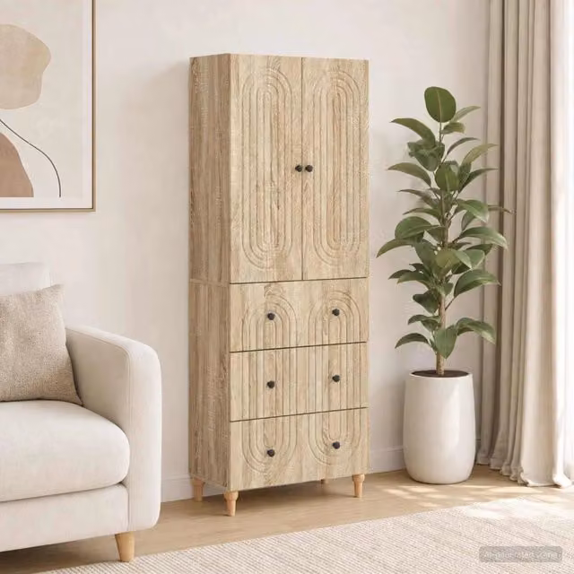 Set di armadi 2 pz Legno ingegnerizzato 3416459
