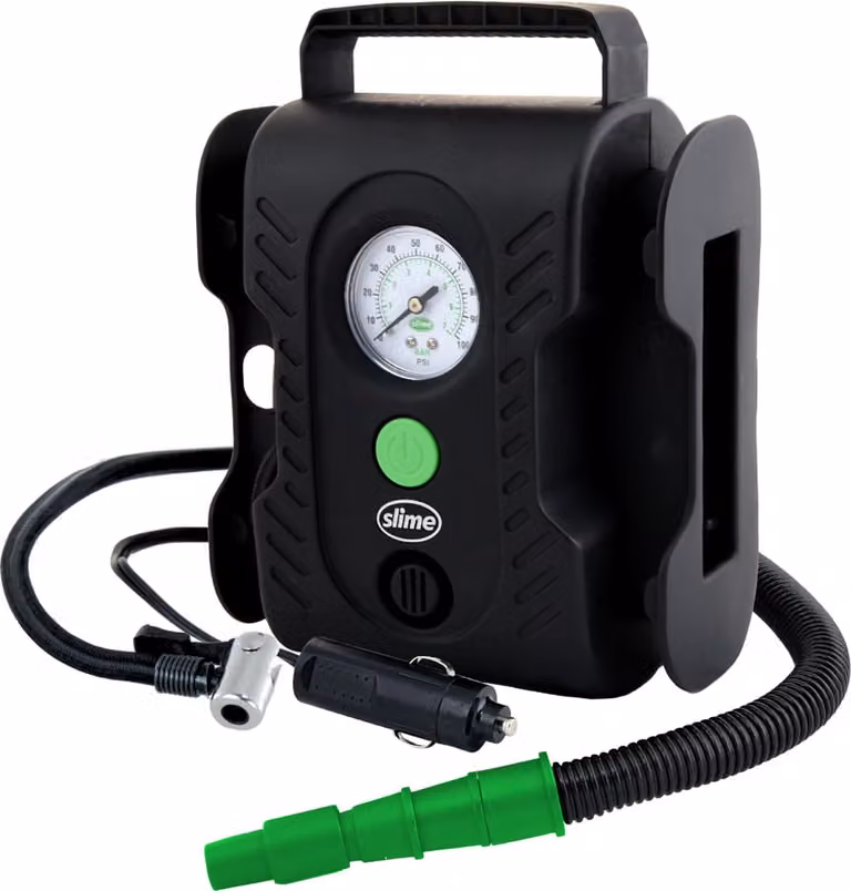 IWH 40066 Compressore di pneumatici multiuso Slime, con manometro