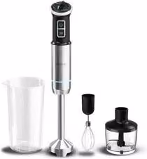 Frullatore a immersione Cecotec Power Neutron 1100MAX da 1100W in Black e Inox