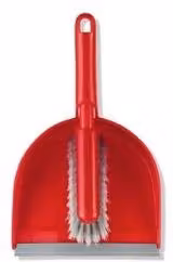 Set paletta e spazzola Tonkita TK307P in plastica, colore rosso