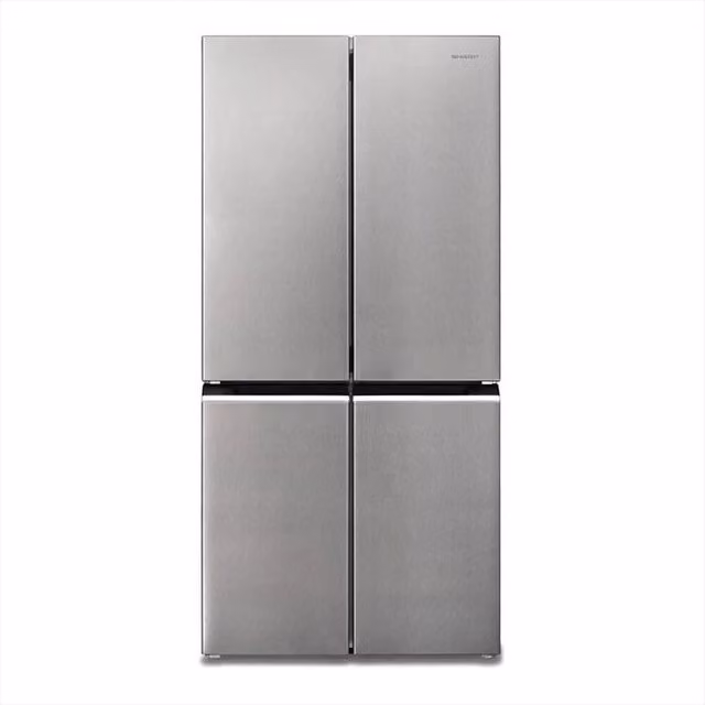 Frigorifero side-by-side SHARP SJ-NFA15IMXPE libera installazione 4 porte 488 L inox classe E