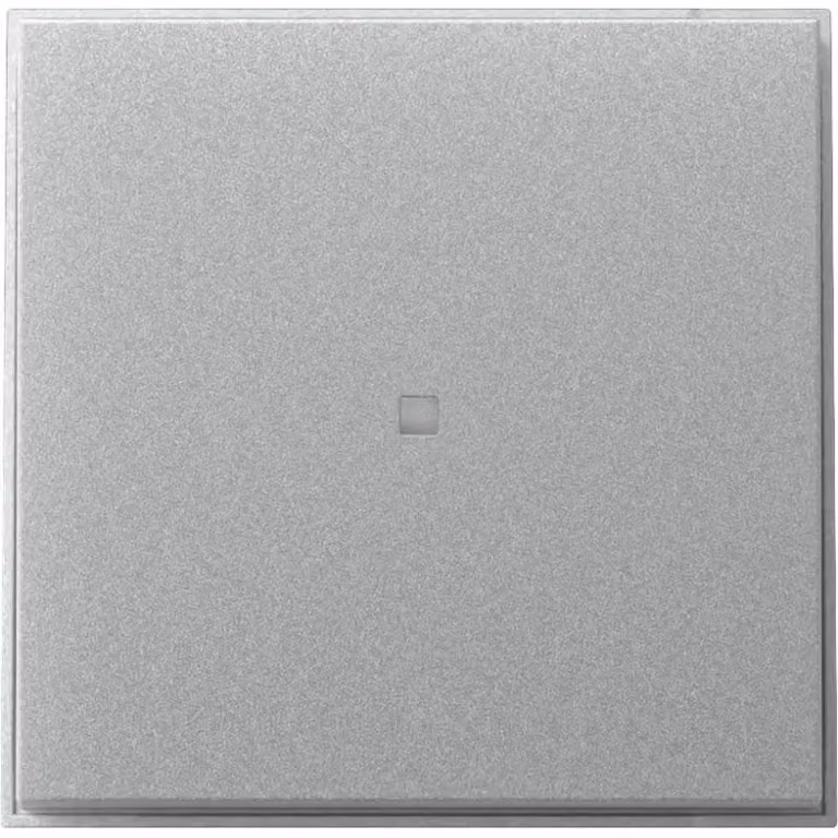 Gira Pulsante a bilanciere diritto Gira TX_44 F in alluminio 349065