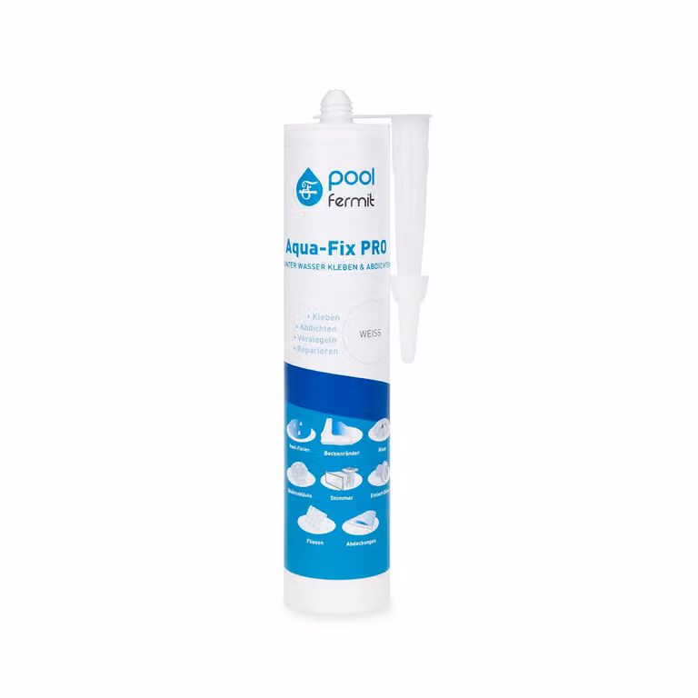 Fermit Aqua-Fix Pro | cartuccia da 290 ml | bianco
