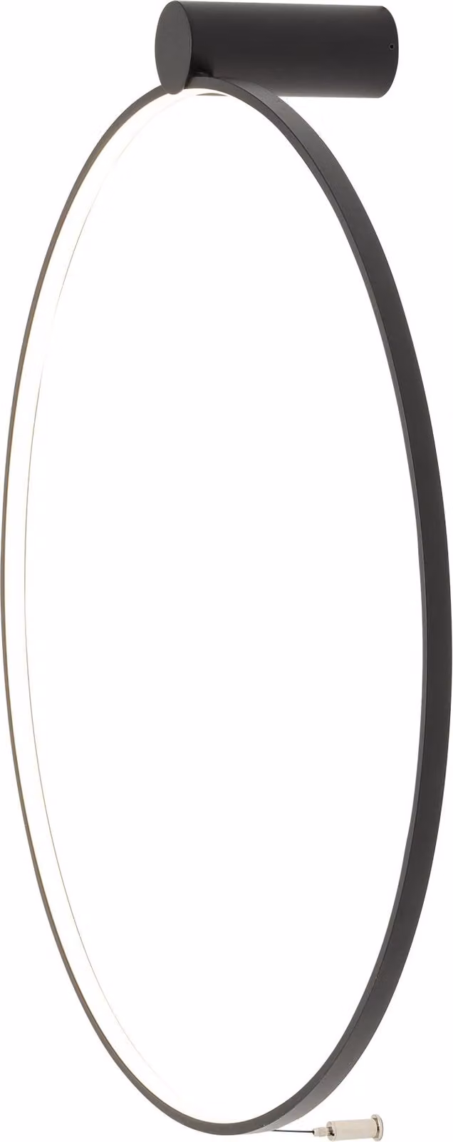 Nowodvorski Lampada da soffitto a LED Circolo Nero