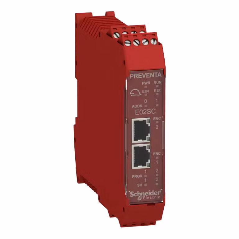 Modulo di espansione velocità Schneider Electric Modicon XPSMCM, 2 encoder Sin/Cos, morsetti a vite XPSMCMEN0200SC