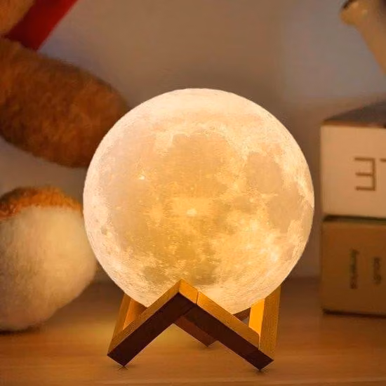 16 colori - Lampada da comodino per ragazzi - Ragazze - Ragazzi - Lampada da tavolo per la cameretta dei bambini - Lampada a LED