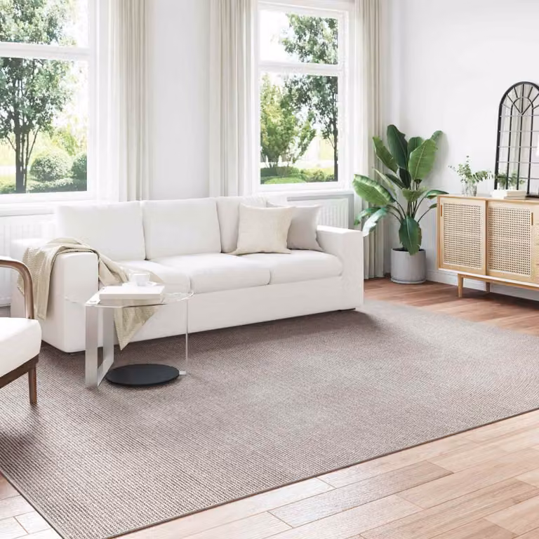 Tappeto rettangolare moderno vidaXL LUGO beige in poliestere L: 340 cm, P: 240 cm