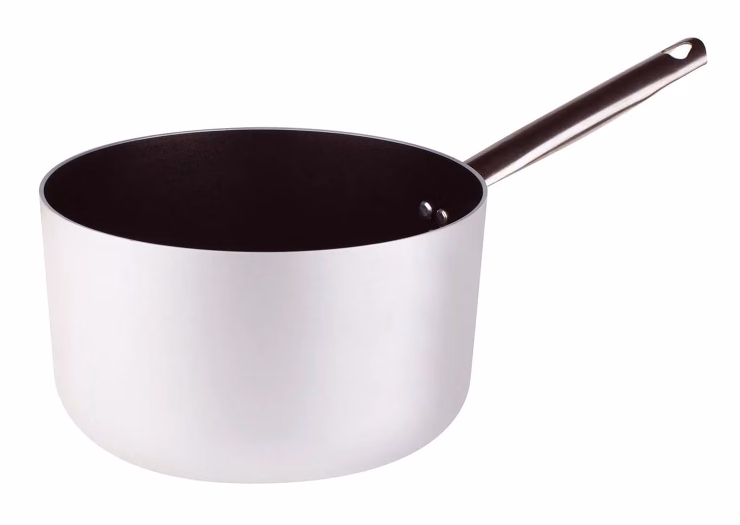 Casseruola Alta in alluminio antiaderente 3mm con un manico, diam. 18cm