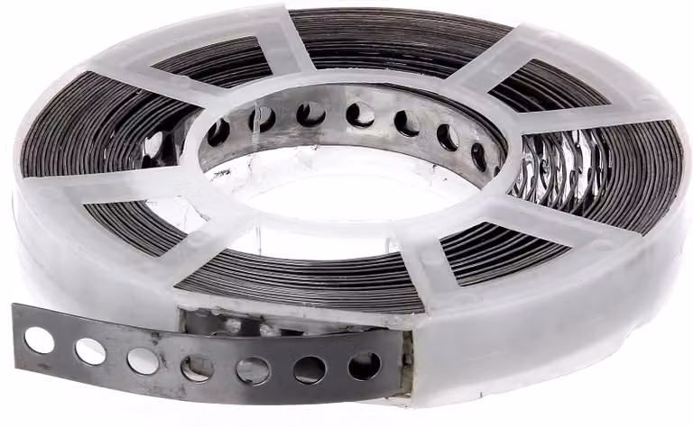 Nastro di montaggio in acciaio inox 1,7 x 10 metri - Per rotolo