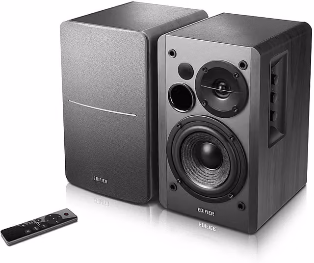 Casse Hi-Fi Attive Edifier R1280DB con Bluetooth, Potenza 42W, Nero