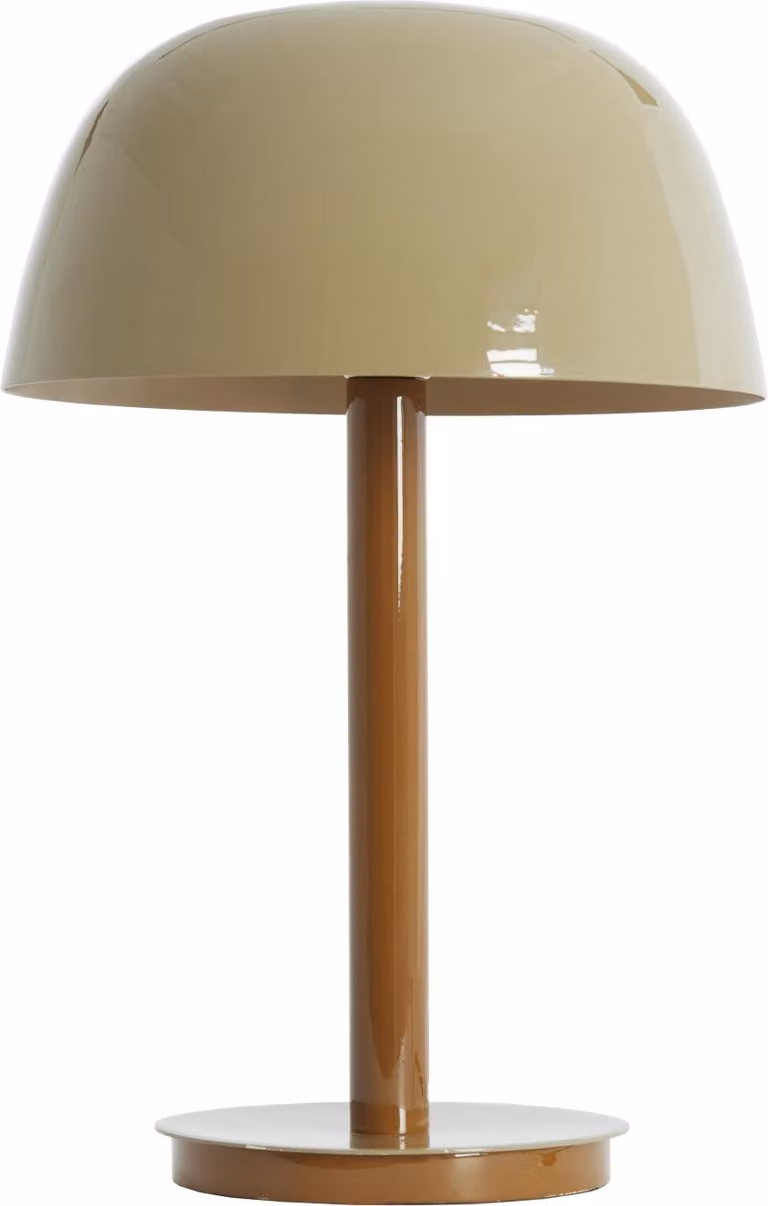 Lampada da tavolo - marrone - Marivet - metallo - Ø 30cm - E27 - 8057982 - Light & Living