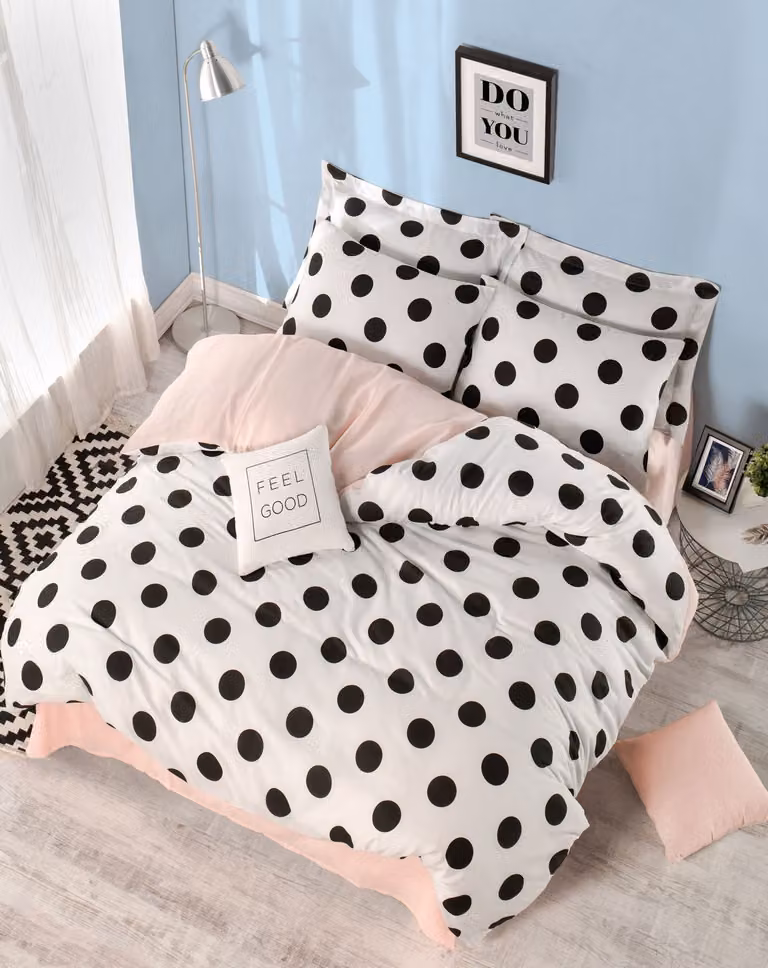 L'Essentiel Linge de Maison, Begonvilla- EPJ6191, bianco, piumini, 65% cotone / 35% poliestere