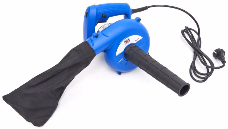 Soffiatore per foglie Aspiratore per foglie 3m³/min 400W 230V Soffiatore per foglie Dispositivo di soffiaggio Sacco di raccolta