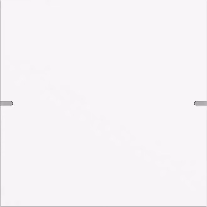Set di pulsanti a bilanciere Gira 1f con sensore tattile 4,95, alluminio bianco puro (laccato) 5021927
