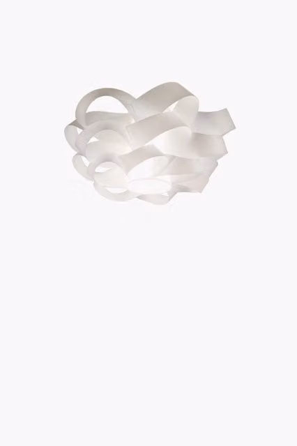 Plafoniera Moderna Cloud Linea Zero Polilux Bianco, Diametro: 60 cm, Attacco E27
