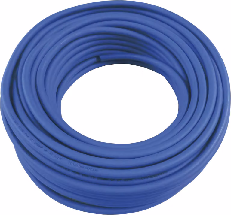 Tubo in gomma DL 8 x 14 mm a 2 pieghe rinforzato con tessuto Lunghezza: 50 metri