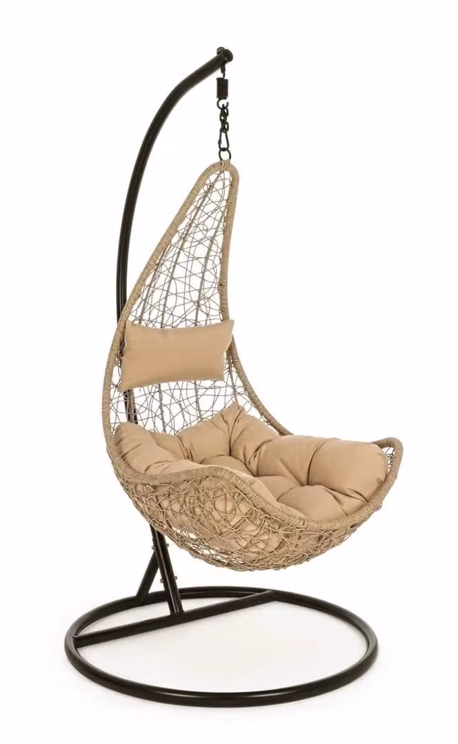 Poltrona sospesa AMIRANTES beige