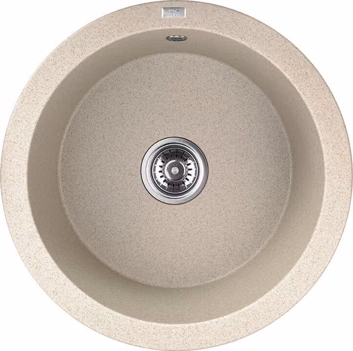 Lavello di design in granito 1 vasca beige